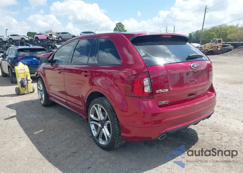 2013 Ford Edge Sport из США, поврежденный, VIN 2FMDK3AK8DBE16441